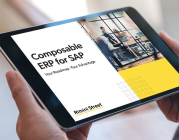 SAP를 위한 구성 가능한 ERP: 로드맵과 그 장점